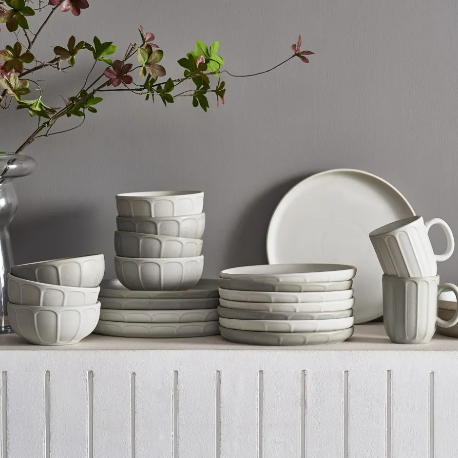 Outlet Grace Dinner Plates, Set of 4 Tableware|Small Dining Room Furniture