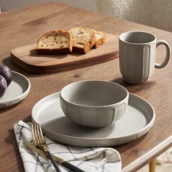Outlet Grace Dinner Plates, Set of 4 Tableware|Small Dining Room Furniture