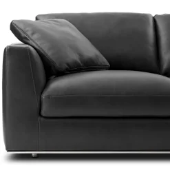 Sale Hamilton Leather Chaise Sectional Sofa Leather Sofas|Sectional Sofas