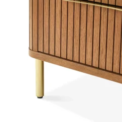 New Harper 2-Drawer Nightstand Small Bedroom Furniture|Nightstands & Bedside Tables