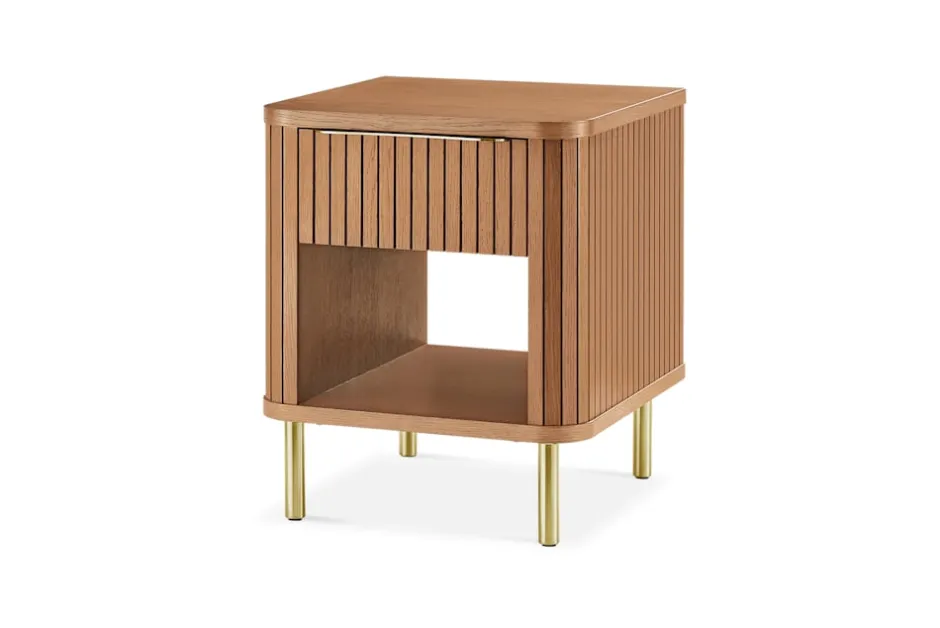 Discount Harper 1-Drawer Nightstand Small Bedroom Furniture|Nightstands & Bedside Tables
