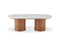 New Harper Marble Rectangular Coffee Table Coffee Tables