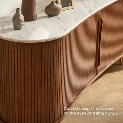 New Harper Marble TV Stand Tv Stands