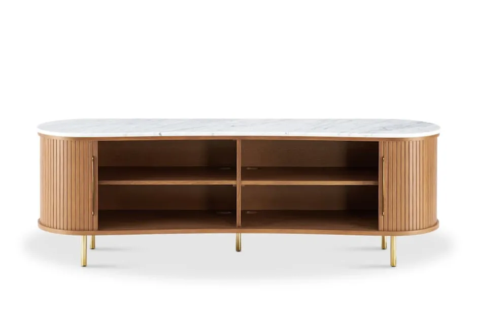 New Harper Marble TV Stand Tv Stands