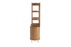 Discount Harper Small Sideboard with Hutch Small Space Storage|Shelves & Bookcases