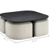 Online Hugg Nesting Square Coffee Table Coffee Tables|Small Living Room Furniture
