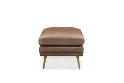 Hot Isaac Leather Ottoman Footstools, Ottomans & Poufs|Leather Sofas