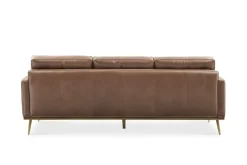 Discount Isaac Leather Reversible Sectional Sofa Leather Sofas|Sectional Sofas