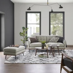 Sale Isaac Sofa with Ottoman Living Room Sets|Living Room Sets