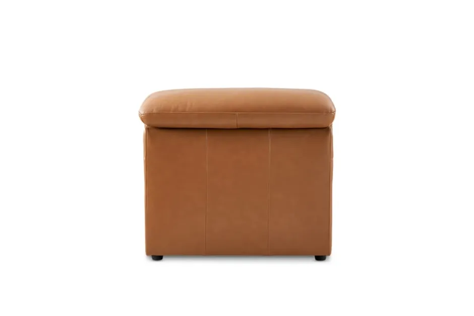 Best Jaron Leather Armless Sofa Armchairs And Accent Chairs|Leather Sofas