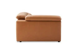 New Jaron Leather Corner Sofa Armchairs And Accent Chairs|Leather Sofas