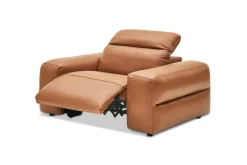 Online Jaron Leather Recliner Armchair Armchairs And Accent Chairs