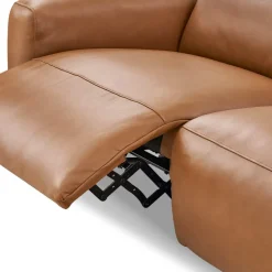 New Jaron Leather Recliner Sofa Leather Sofas|3 Seater Sofas