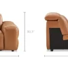 Hot Jaron Leather Single Arm Sofa Armchairs And Accent Chairs|Leather Sofas