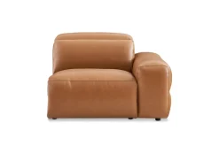 Hot Jaron Leather Single Arm Sofa Armchairs And Accent Chairs|Leather Sofas