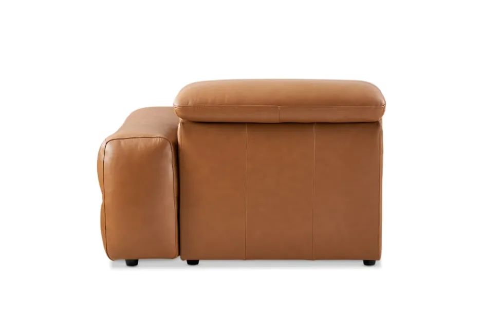 Hot Jaron Leather Single Arm Sofa Armchairs And Accent Chairs|Leather Sofas