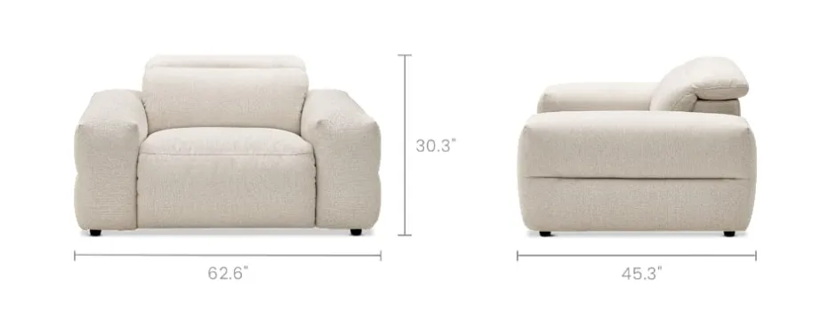Discount Jaron Performance Fabric Recliner Armchair Armchairs And Accent Chairs