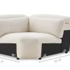 New Jaron Performance Fabric Corner Sofa Armchairs And Accent Chairs|Modular Sofas