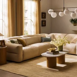 Clearance Jaron Performance Fabric Armless Sofa Armchairs And Accent Chairs|Modular Sofas