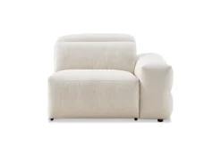 Hot Jaron Performance Fabric Motion Recliner Single Arm Sofa Armchairs And Accent Chairs|Modular Sofas