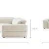 Discount Jaron Performance Fabric Recliner Chaise Sectional Sofa Sectional Sofas