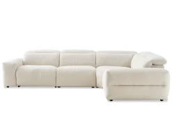 Discount Jaron Performance Fabric Recliner Chaise Sectional Sofa Sectional Sofas