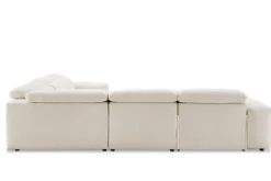 Sale Jaron Performance Fabric Recliner L-Shaped Sectional Sofa Sectional Sofas