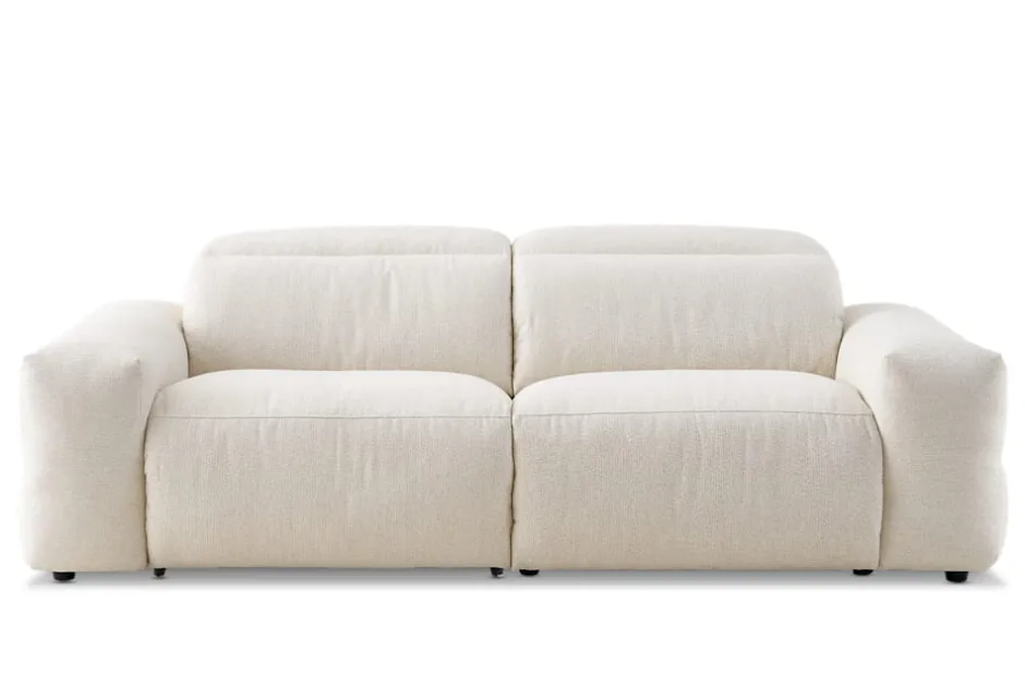 Best Jaron Performance Fabric Recliner Sofa 3 Seater Sofas