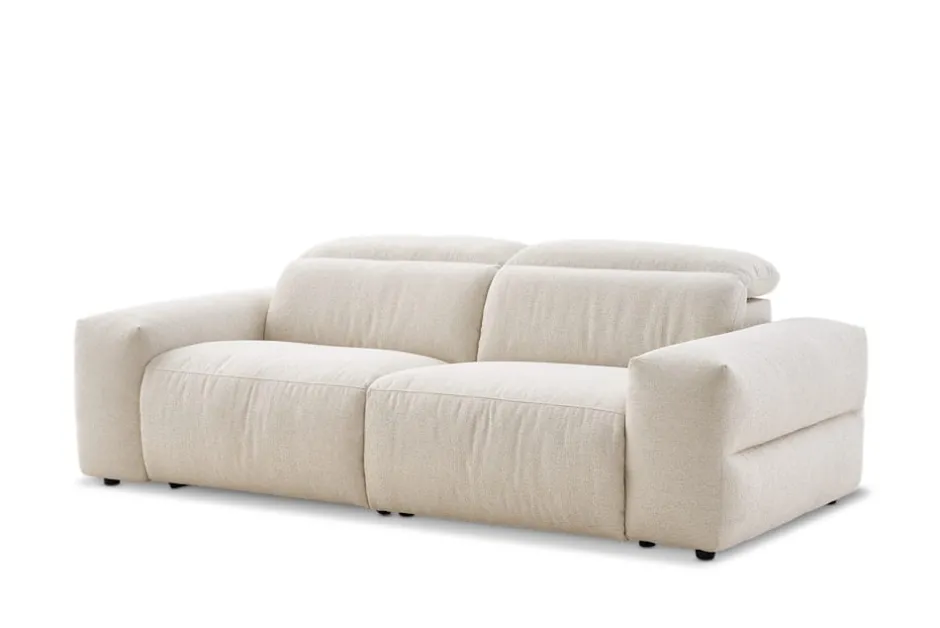 Best Jaron Performance Fabric Recliner Sofa 3 Seater Sofas