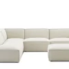 Fashion Jonathan Extended Side Chaise Sectional Sofa with Ottoman Living Room Sets|Living Room Sets