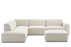 Fashion Jonathan Extended Side Chaise Sectional Sofa with Ottoman Living Room Sets|Living Room Sets