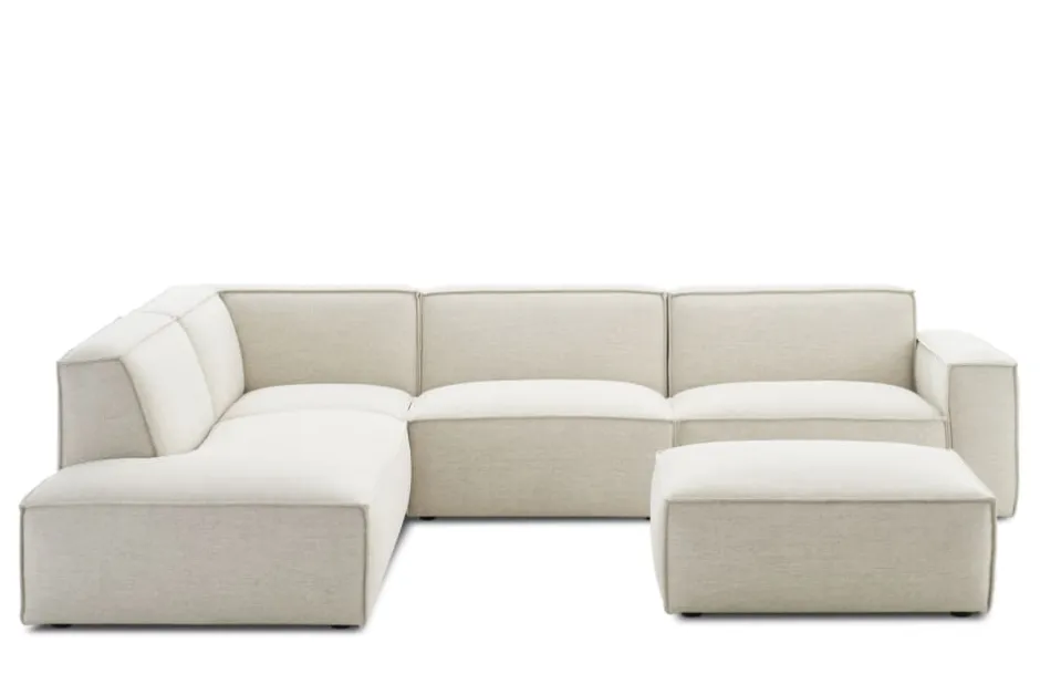 Fashion Jonathan Extended Side Chaise Sectional Sofa with Ottoman Living Room Sets|Living Room Sets