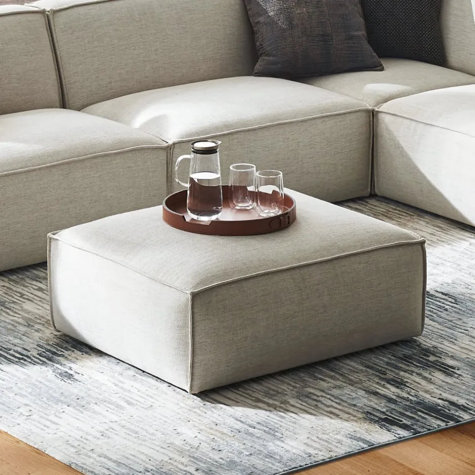 Fashion Jonathan Extended Side Chaise Sectional Sofa with Ottoman Living Room Sets|Living Room Sets