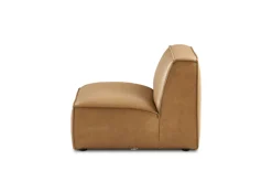 Best Jonathan Leather Armless Sofa Armchairs And Accent Chairs|Leather Sofas