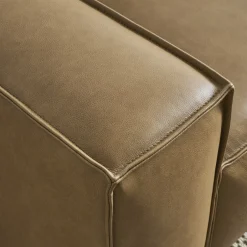 Best Jonathan Leather Armless Sofa Armchairs And Accent Chairs|Leather Sofas