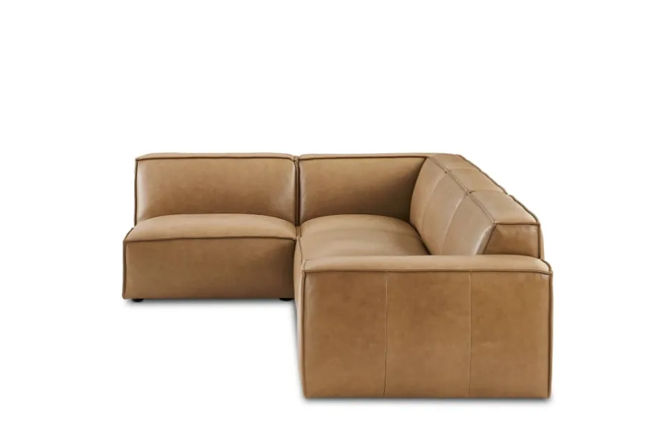Discount Jonathan Leather Chaise Sectional Sofa Leather Sofas|Sectional Sofas