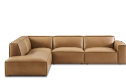 New Jonathan Leather Extended Side Chaise Sectional Leather Sofas|Sectional Sofas