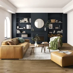 Best Jonathan Leather Extended Sofa Leather Sofas|3 Seater Sofas