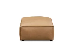 Sale Jonathan Leather Ottoman Footstools, Ottomans & Poufs|Leather Sofas