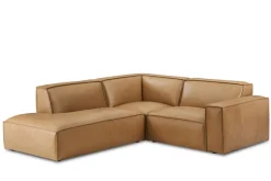 Best Jonathan Leather Side Chaise Sectional Leather Sofas|Sectional Sofas