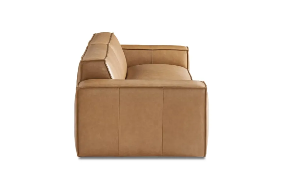 Fashion Jonathan Leather Sofa Small Living Room Furniture|Leather Sofas