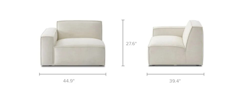 Sale Jonathan Left Arm Sofa Armchairs And Accent Chairs|Modular Sofas