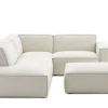 Outlet Jonathan Side Chaise Sectional Sofa with Ottoman Living Room Sets|Living Room Sets