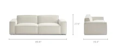 Online Jonathan Sofa Small Living Room Furniture|3 Seater Sofas