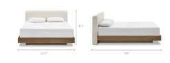 Sale Joseph Bed, Bouclé Beds & Bed Frames