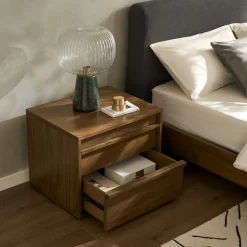 Fashion Joseph Build-Your-Own Bedroom Set, Walnut Small Bedroom Furniture|Bedroom Sets