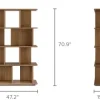 New Kinsley Bookshelf Small Space Storage|Shelves & Bookcases