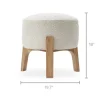 Best Kit Bouclé Stool Footstools, Ottomans & Poufs