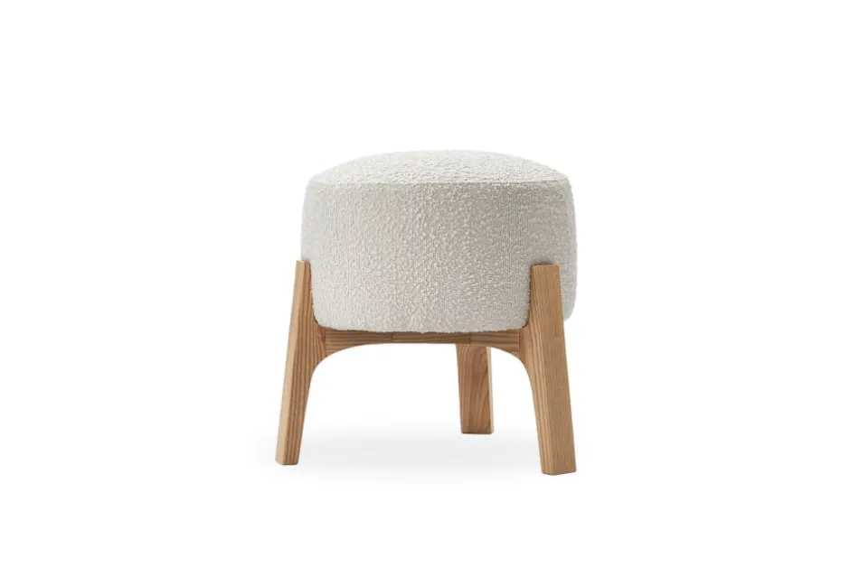 Best Kit Bouclé Stool Footstools, Ottomans & Poufs