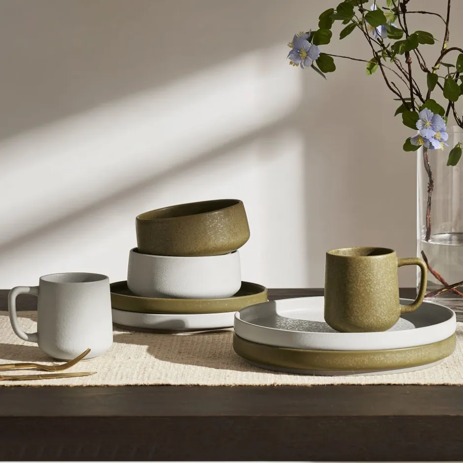 Fashion Landon 4-Piece Dinnerware Set Tableware|Small Dining Room Furniture